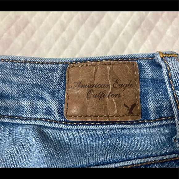 AMERICAN EAGLE BLUE JEANS   size2 stretch - Picture 8 of 8